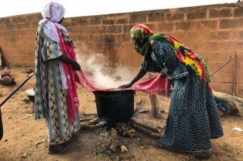Village people in Mauritania